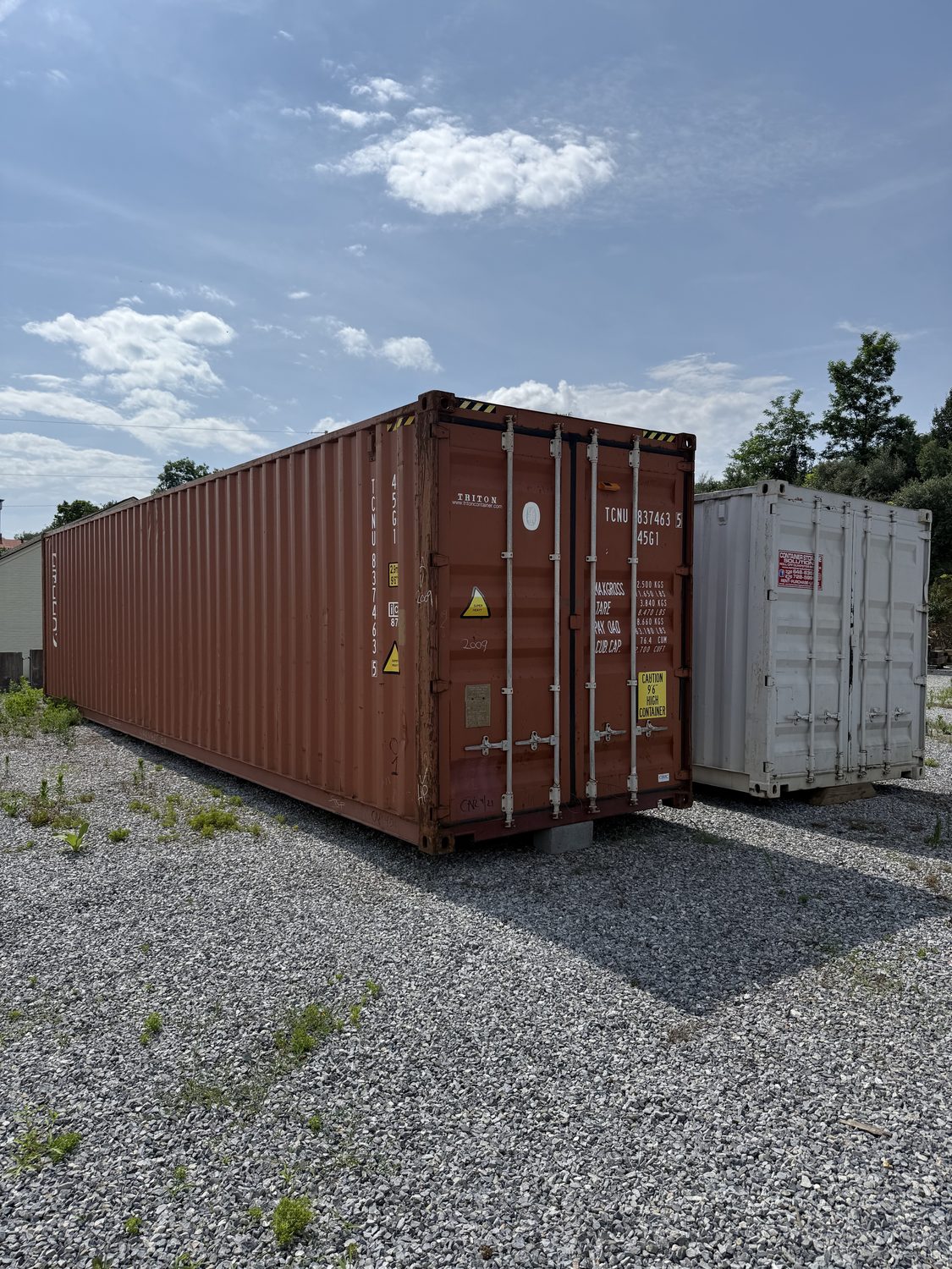 Container yard in Woodlawn, VA